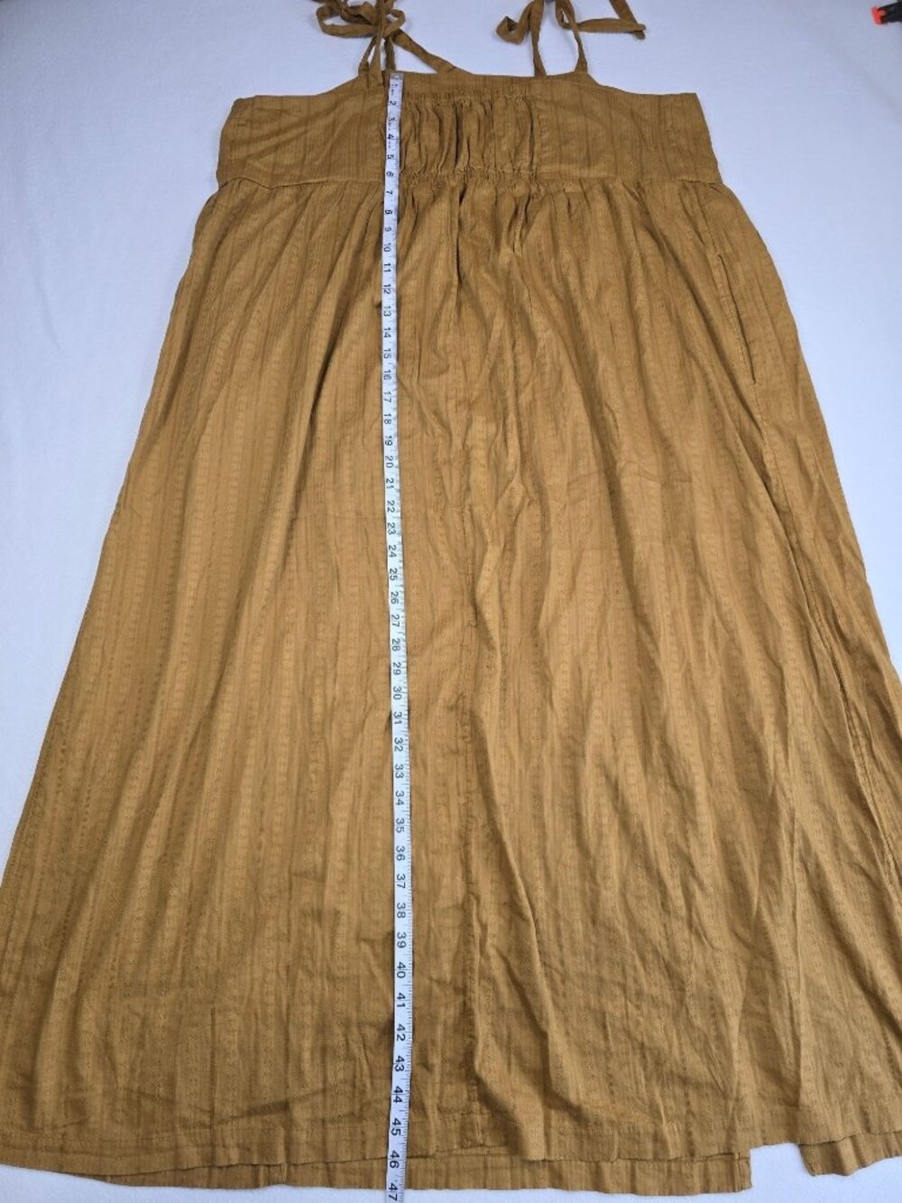Old Navy XXL Maxi Dress Sleeveless Tie Straps Boho - Picture 5 of 6